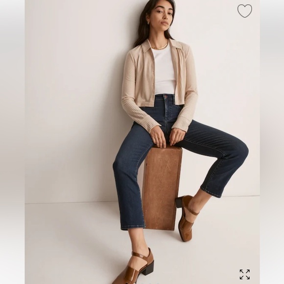 Madewell Mid Rise Stovepipe Jeans in Dahill Wash - Picture 3 of 14